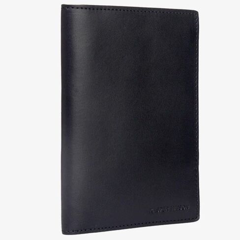 Premium Leather RFID Passport Cover & Travel Wallet with Anti-theft RFID Blocking - Brown in Kuwait