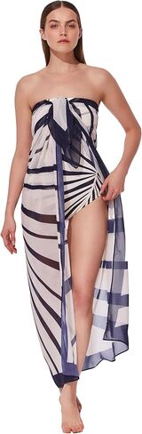 Gottex Desert Queen Pareo Cover-Up Versatile Wrap Styling - Perfect as a Sarong, Skirt, or Shoulder Cover, One Size in Saudi Arabia