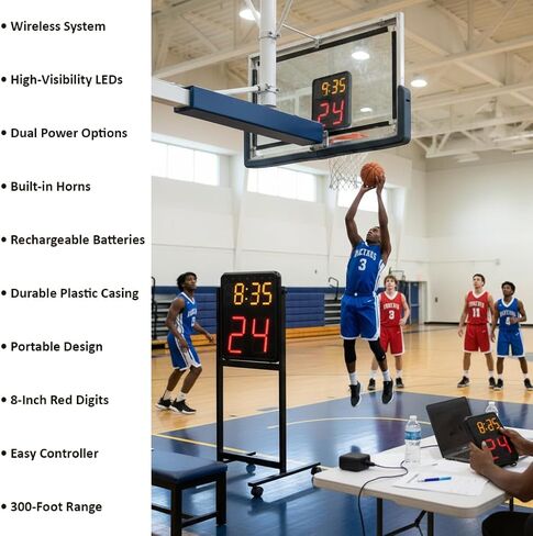 Wireless Shot Clocks & Controller in Saudi Arabia