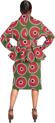 African Clothes for Women Wedding Ankara Dashiki Party Outfits 2 Piece Set African Top and Skirts Lady African Attire in Saudi Arabia