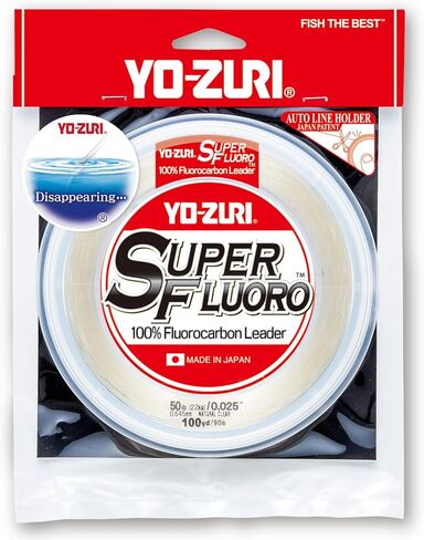 Yo-Zuri YZ-SF-80LB-NCL-30YD: Superfluoro 30Yd 80Lb, Natural Clear in Saudi Arabia