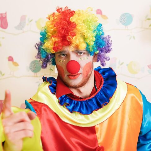 25 Pcs Red Clown Nose, 1.97 Inch Cosplay Clown Nose Soft Red Adult Clowns Noses for Men Women Family Fun Sports Watch Halloween Christmas Comic Costume Party Clowns Accessories in Saudi Arabia