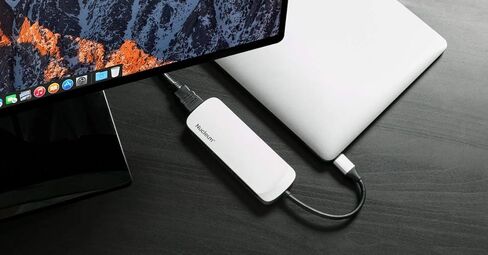 Kingston Nucleum USB C Hub, 7-In-1 Type-C-Adapter Hub Connect USB 3.0, 4K HDMI, SD and MicroSD-Card, USB Type-C Charging for MacBook, Chromebook, and Other USB Type-C devices in Saudi Arabia