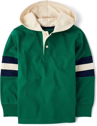 The Children's Place boys Everyday Casual Hooded Long Sleeve T-shirt in Saudi Arabia