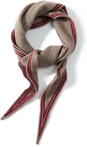 Cashmere Triangle Scarf 100% for Women Winter, Wool Scarf Neck Warmer, Warm Triangle Shawl, Womens Long Soft in Saudi Arabia