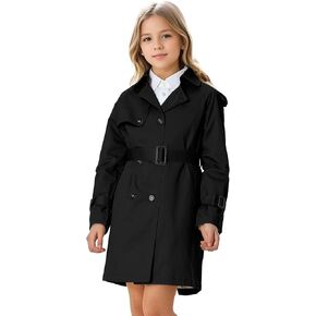 Cromoncent Kids Rain Jacket, Raincoats Lightweight Waterproof Trench Coat for Boys Girls in Saudi Arabia