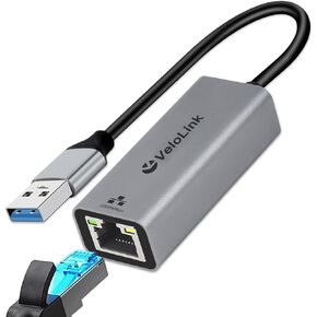 USB ethernet Adapter, USB 3.0 hub with ethernet,4-in-1 3.0 Hub with Gigabit Ethernet Adapter, Gigabit Ethernet to USB Adapter for Laptop,PC, MacBook Pro, iPad Pro,and More Type A Laptops in Kuwait