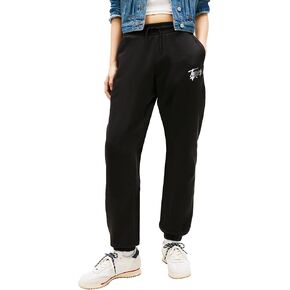 Tommy Jeans Womens Relaxed Printed Logo Jogger Sweatpants in Kuwait