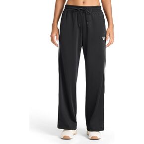 بنطال Reebok للسيدات من Reebok Id Bv Tricot Tp، مقاس قياسي، درزة داخلية 76.2 سم، نسيج صوف بولي تريكو متوسط ​​الوزن in Kuwait