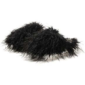 شبشب منزل نسائي من القطيفة الغامض، شبشب غرفة نوم مريح مانع للانزلاق للنساء، حذاء منزلي فروي داخلي وخارجي in Kuwait