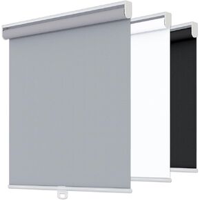 UV Protection Cordless Blackout Roller Shades – Room Darkening (36" W x 72" H, Grey) in Saudi Arabia