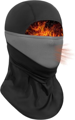 Achiou Ski Mask for Men Women, Dual-Layer Balaclava, Cold Weather Windproof Face Mask Shiesty, Breathable Thermal Sheisty in Saudi Arabia