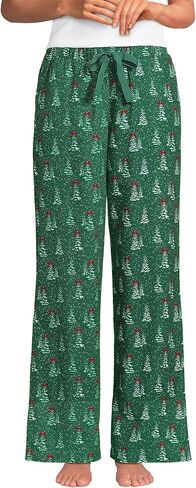 Lands' End Women's Print Flannel Pajama Pants in Kuwait