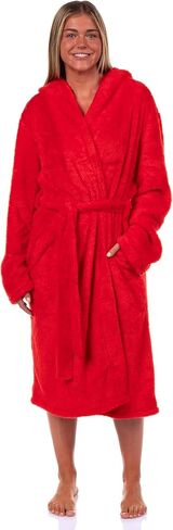 INTIMO Sesame Street Robe Adult Elmo Faux Fur Plush Hooded Bathrobe in Saudi Arabia