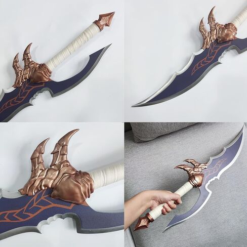 All Metal Anime Sword Two Piece Set Sung Jingwoo Knight Killer and Kasaka's Venom Fang Dual Sword for Collection, Cosplay in Saudi Arabia