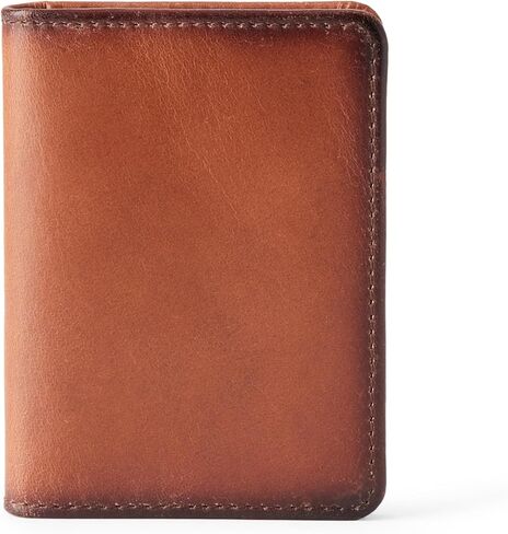 Amazon Essentials Men's Leather Casual Card Case Bifold Wallet in Saudi Arabia