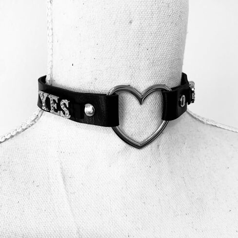 Custom heart word/name letter choker collar. Custom Personalized Word Choker Collar. Custom Text Choker – Express Yourself in Saudi Arabia