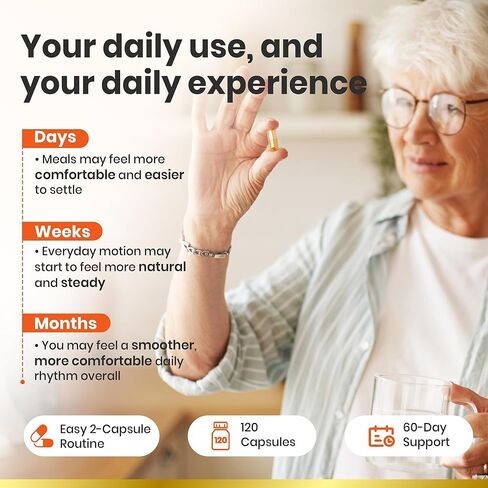 مكمل الكركم - تركيبة عشبية معقدة مع الزنجبيل والخرشوف والشمر والفلفل الأسود، 120 كبسولة in Kuwait