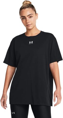 تي شيرت نسائي بأكمام قصيرة مقاس كبير من Under Armour in Kuwait