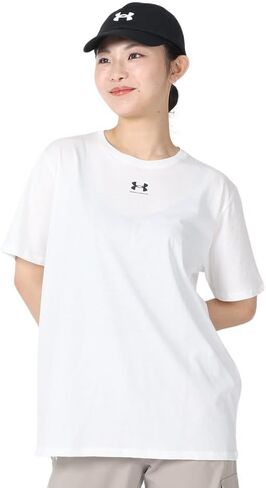 تي شيرت نسائي بأكمام قصيرة مقاس كبير من Under Armour in Kuwait