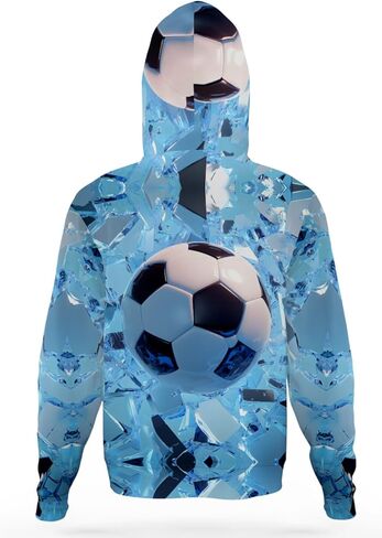 3D Print Hoodies for Teen Boys Girls Kids Graphic Printed Sweatshirt Pullover with Pocket in Saudi Arabia