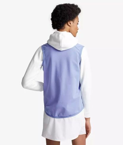 RLX Ralph Lauren Women's Golf Techy Full Zip Solid Outwear Vest (US, Alpha, Medium, Regular, Regular) in Saudi Arabia