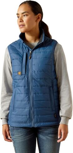ARIAT womens Rebar Cordura Ripstop Lightweight Insulated Vest in Saudi Arabia