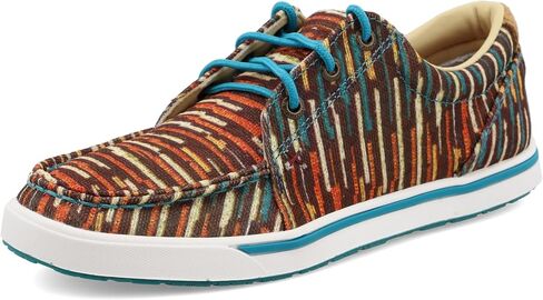 Twisted X Men's 4" Work Chelsea Wedge Sole Boot, Round Toe Nano Toe with CellSole, Oiled Saddle, 7 M in Kuwait