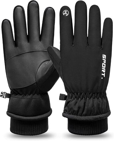 Winter Gloves – Men & Women Waterproof, Windproof, Touchscreen, Anti-Slip, Thermal Winter Gloves for Outdoor Cold Weather in Saudi Arabia