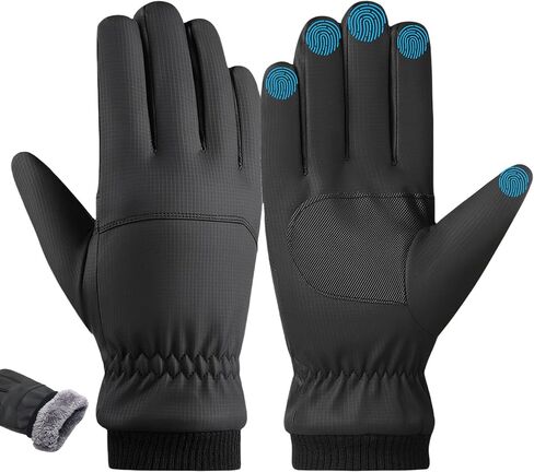 Winter Gloves Waterproof Windproof for Cold Weather, Touchscreen Gloves for Men Women, Driving, Running, Hiking, etc in Saudi Arabia