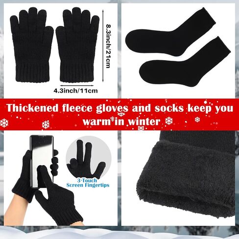 5 Pcs XXL Men Heated Jacket Set with Gloves Hat Socks and Carrying Bag Electric Heating Outerwear Heating Clothing Thermal Vest for Outdoor Sport Hunting Skiing Cold Weather(Battery Not Included) in Saudi Arabia