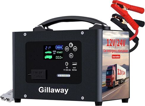 012 حزمة بطارية Jump Starter، 5500A Peak Car Battery Charger Jump Starter لما يصل إلى 10.0L غاز أو 8.0L محرك ديزل، 12V Car Jumper Starter محمول مع شاشة LCD كاملة وإضاءة LED وUSB in Saudi Arabia
