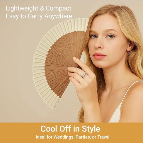 مروحة قابلة للطي للنساء أنيقة من الخيزران الياباني محمولة باليد مع أكمام من القماش وشرابة بتصميم زهور عتيقة للهدايا وحفلات الزفاف والاستخدام اليومي in Kuwait