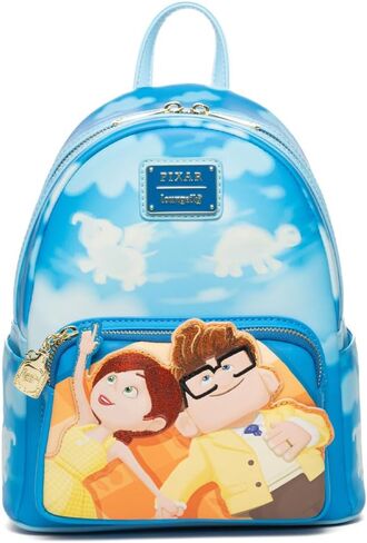حقيبة الظهر النسائية Loungefly Disney Pixar Up Glow In The Dark Carl and Ellie In The Clouds in Kuwait