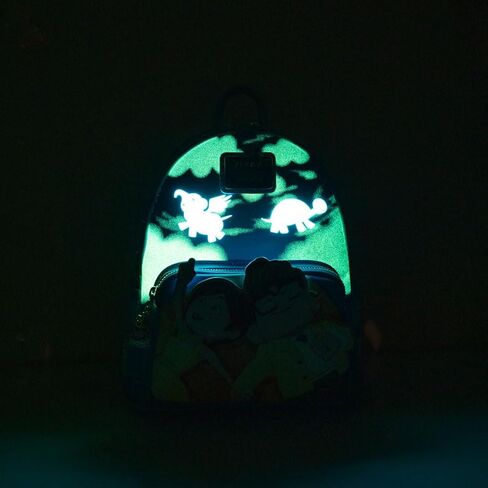 حقيبة الظهر النسائية Loungefly Disney Pixar Up Glow In The Dark Carl and Ellie In The Clouds in Kuwait