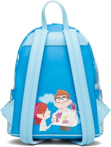 حقيبة الظهر النسائية Loungefly Disney Pixar Up Glow In The Dark Carl and Ellie In The Clouds in Kuwait