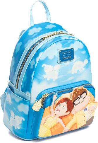 حقيبة الظهر النسائية Loungefly Disney Pixar Up Glow In The Dark Carl and Ellie In The Clouds in Kuwait