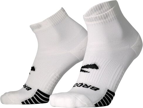 Brooks Ghost Lite Quarter Socks I Performance Running, Comfort Fit with Arch Support for Men & Women (2-Pack Set) in Kuwait