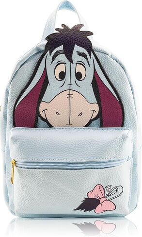Disney Dumbo Mini Backpack for Kids & Adults | 10" PU Leather Backpack Purse Featuring Dumbo with 3D Applique | Toddler Travel Bag, Small Bookbag for School, Travel, or Everyday Use | Ages 3 and Up in Saudi Arabia