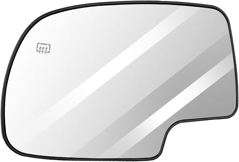 ECCPP Mirror Glass Driver Side(LH) fit for Chevy Avalanche Suburban Silverado Tahoe for GMC Sierra Hybrid Classic Yukon Power Heated Left Side Mirror Glass in Saudi Arabia