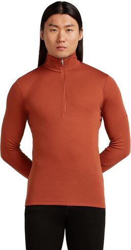 Icebreaker Men's Merino 175 Everyday Long Sleeve Half Zip Thermal Top in Saudi Arabia