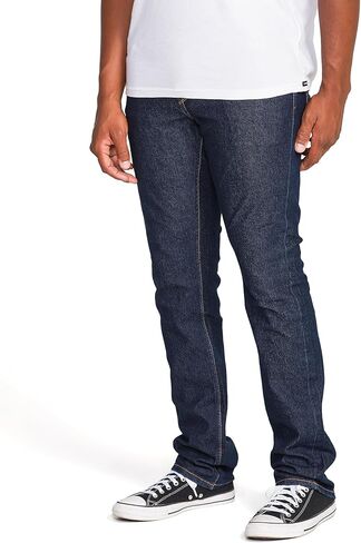 Volcom Mens Vorta Slim Fit Stretch Denim Jeans – Comfortable Flexible Denim Pants in Saudi Arabia