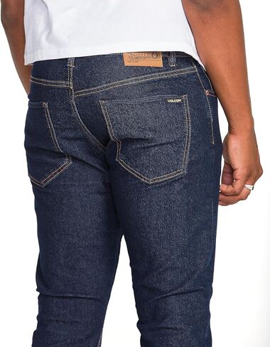 Volcom Mens Vorta Slim Fit Stretch Denim Jeans – Comfortable Flexible Denim Pants in Saudi Arabia
