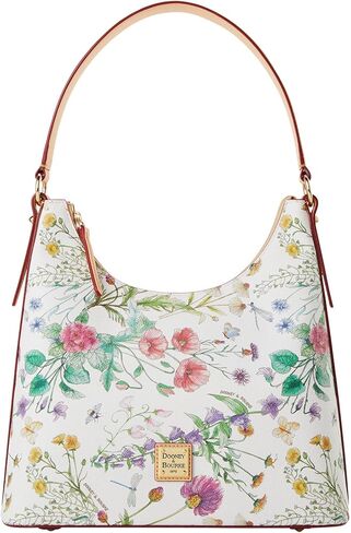 Dooney & Bourke Handbag, Botanical Collection Hobo Shoulder Bag - White in Saudi Arabia