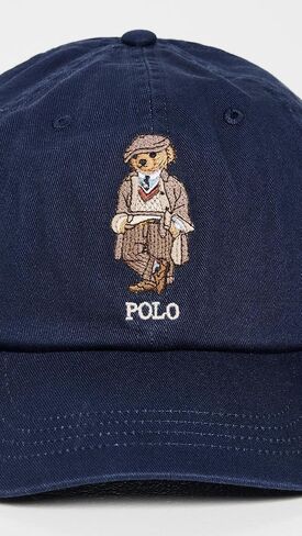 POLO RALPH LAUREN Men's Classic Twill Novelty Bear Sport Cap in Saudi Arabia