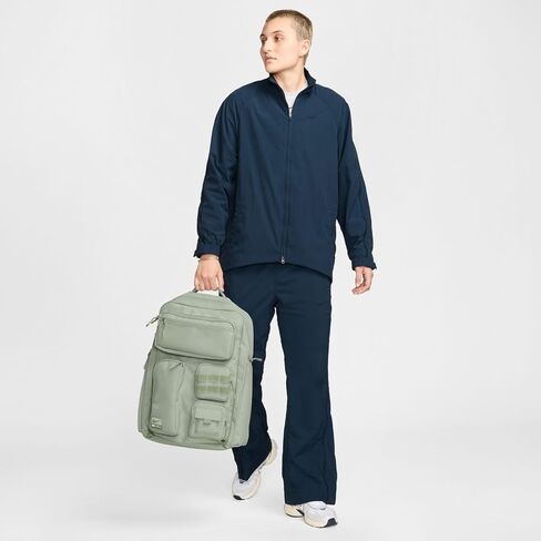 Nike Utility Elite Adult Unisex Backpack (37L) (Jade Horizon/Jade Horizon/Oil Green) in Kuwait