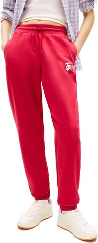 Tommy Jeans Womens Relaxed Printed Logo Jogger Sweatpants in Saudi Arabia