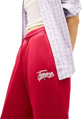 Tommy Jeans Womens Relaxed Printed Logo Jogger Sweatpants in Saudi Arabia