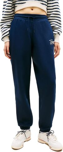 Tommy Jeans Womens Relaxed Printed Logo Jogger Sweatpants in Saudi Arabia