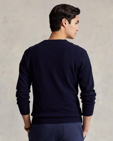 POLO RALPH LAUREN Mens Washable Cashmere Crewneck Sweater in Saudi Arabia